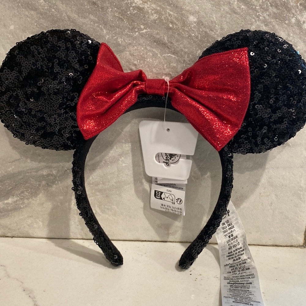 Disney Minnie sequin ears headband